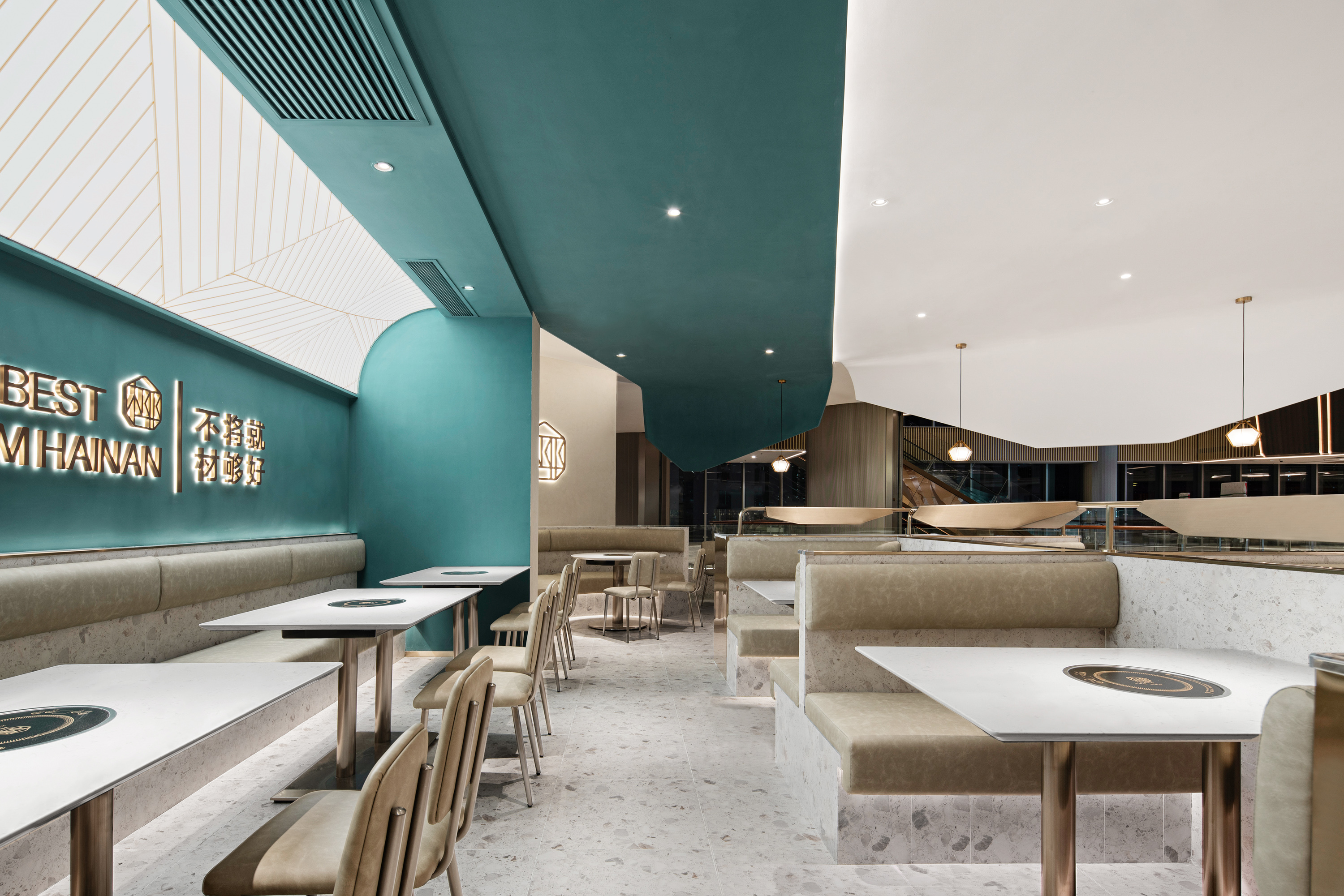 餐饮店升级设计，椰客设计元素的聚焦与延续
