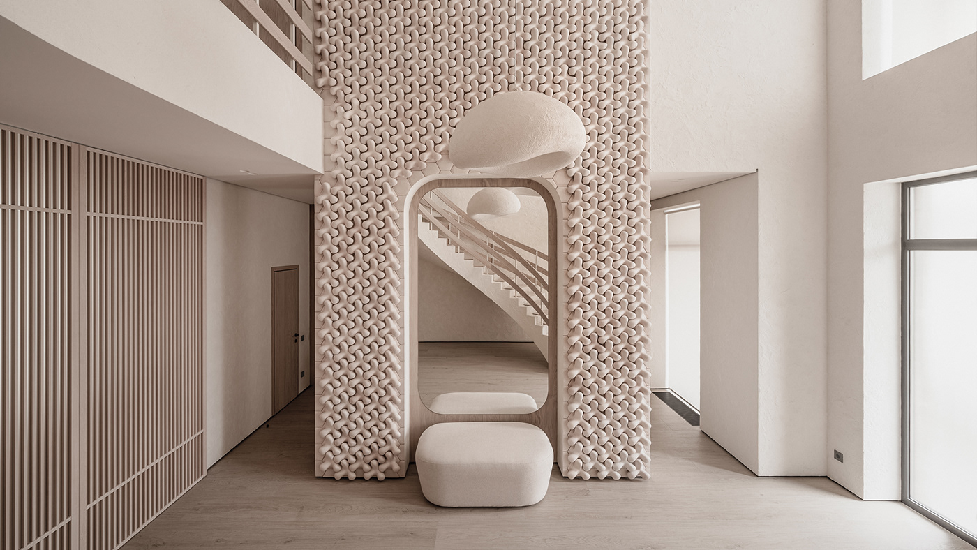 建筑设计设计师室内室内设计马赫诺现代邮政渲染乌克兰