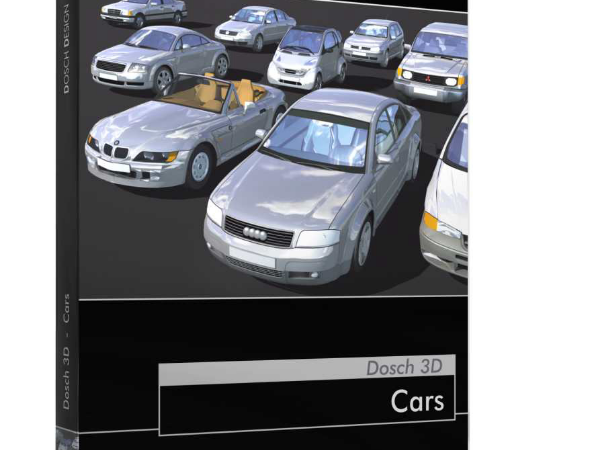14组高精度汽车模型 DOSCH 3D：Cars