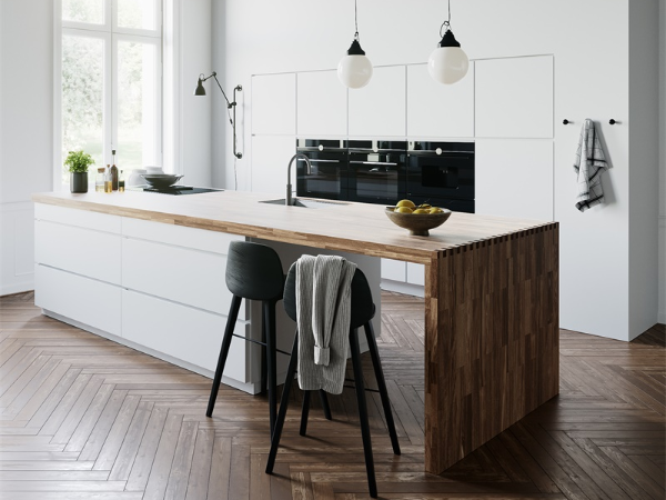 Cgtrader – White Kitchen by Kvik 3D model 厨房模型下载