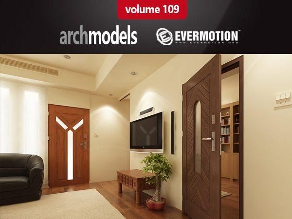 70套门窗3d模型下载 Evermotion – Archmodels Vol.109