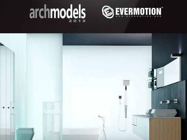 高精度花洒马桶水龙头3D模型下载Evermotion Archmodels Vol.127