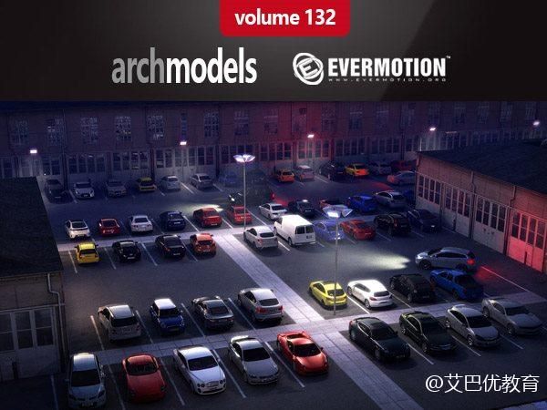 50套汽车3d模型下载 Evermotion – Archmodels Vol.132
