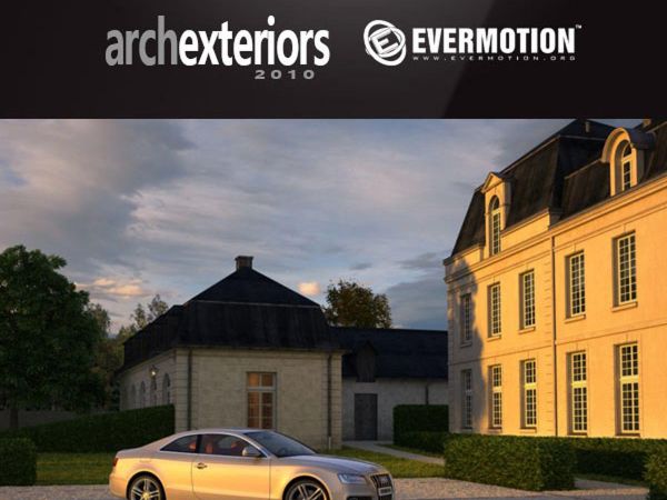 10套奥迪车相关室外建筑场景3d模型下载Evermotion-Archexteriors vol 12