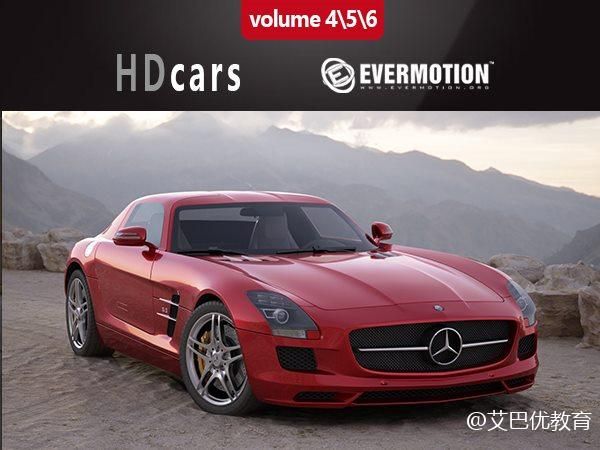 60套汽车3d模型下载Evermotion HD Models Cars