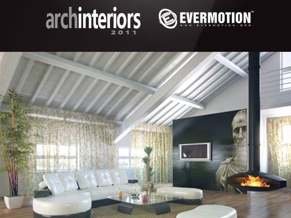 台球室/客厅/厨房/书店3d模型下载 Evermotion Archinteriors vol 21