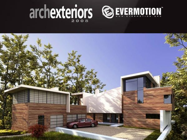 10套别墅建筑/写字楼大厦3d模型下载 Evermotion-Archexteriors vol 10