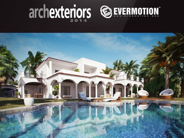 10套室外别墅建筑3d模型下载 Evermotion-Archexteriors vol 25