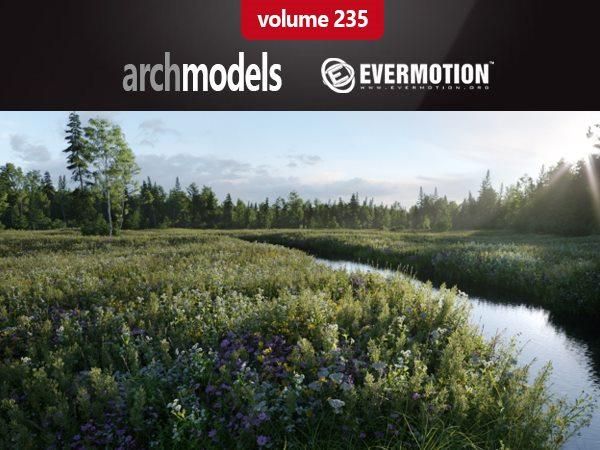 80套植物花草3d模型下载 Evermotion – Archmodels Vol.235