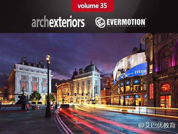 10套现代城市建筑场景3D模型下载 Evermotion – Archexteriors Vol.35