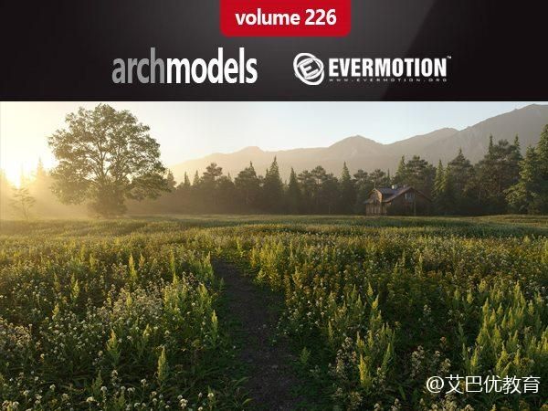 14套低面数植物3d模型下载Evermotion – Archmodels Vol.226