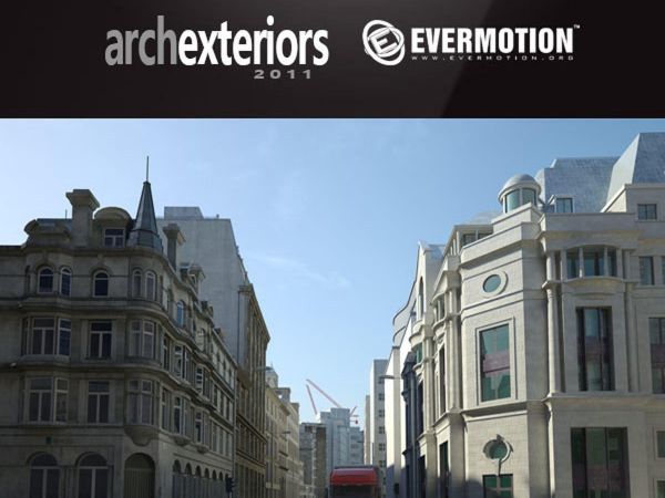 10套伦敦金融城室外建筑3d模型下载Evermotion-Archexteriors vol 14