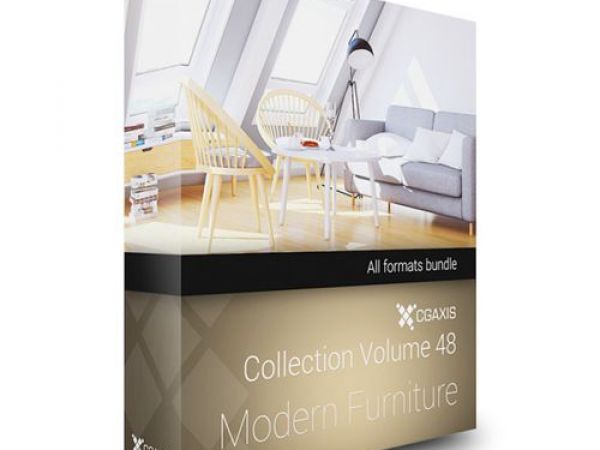 CGAxis第48卷现代家具3D模型下载