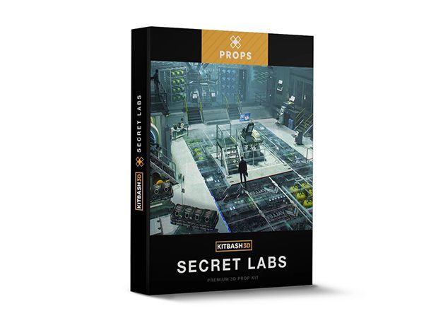Kitbash3D – Props Secret Labs