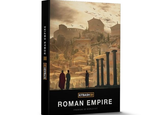 Kitbash3D – ROMAN EMPIRE罗马帝国建筑3D模型