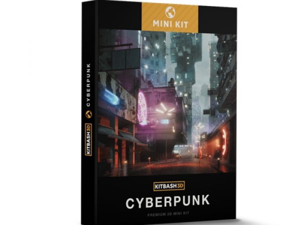 KitBash3d – Mini Kit – Cyberpunk