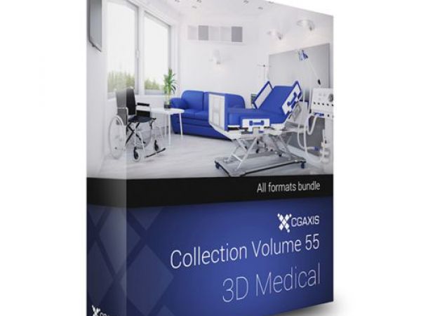 CGAxis第55卷医疗器械3D模型下载