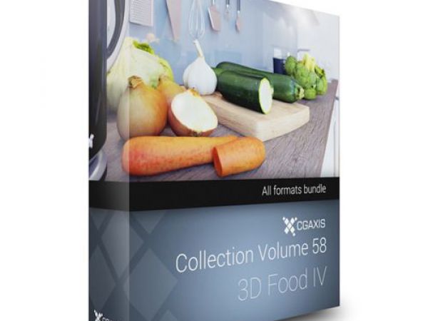 CGAxis第58卷食品3D模型下载IV