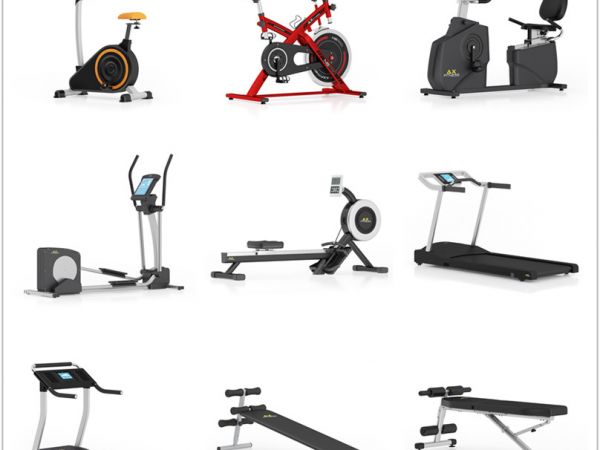 CGAxis第57卷健身器材3D模型下载