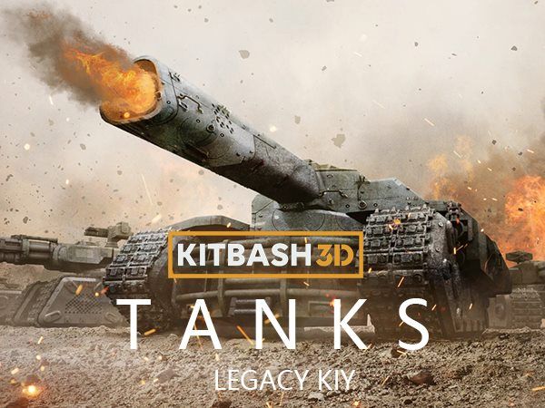 Kitbash3D – Veh Tanks