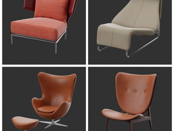 Poliigon – Furniture 3D Models Collection