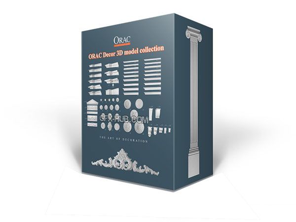 ORAC Decor 3D model collection