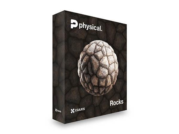 岩石高清无缝贴图CGAxis Rocks PBR Textures – Volume 19