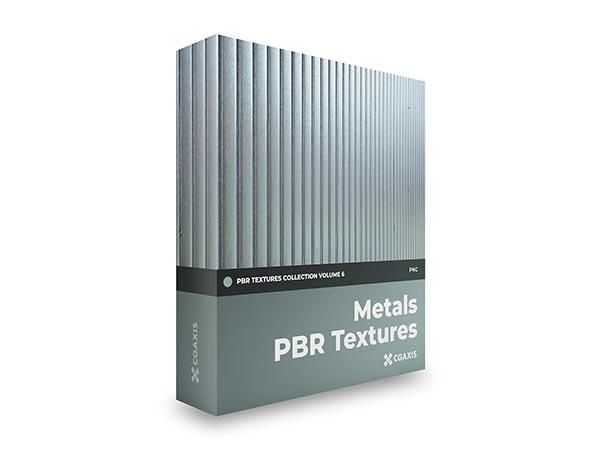 金属纹理高清贴图CGAxis Metals PBR Textures – Volume 6