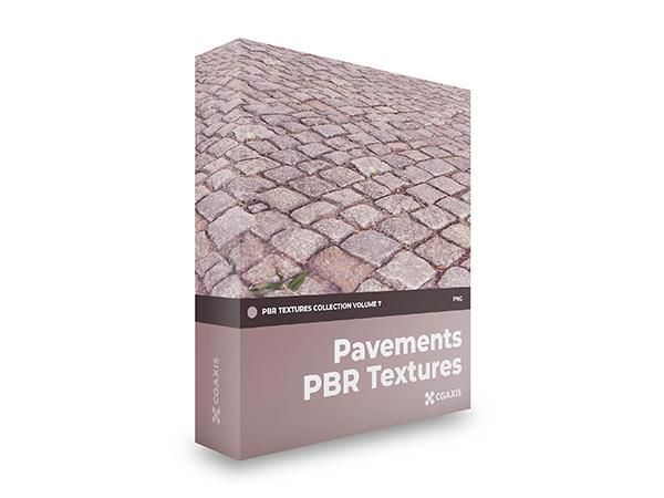 混凝土|石材|砖块高清无缝贴图CGAxis PBR Textures– Volume 7