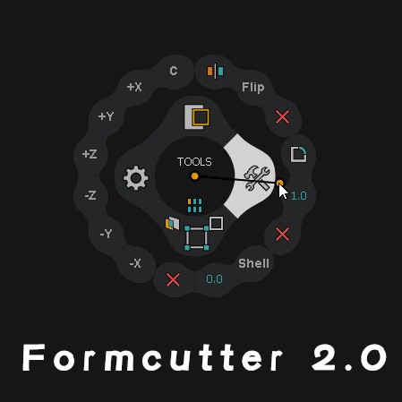 【英文版】Formcutter 2.0实时切割插件3dsmax2017-2021