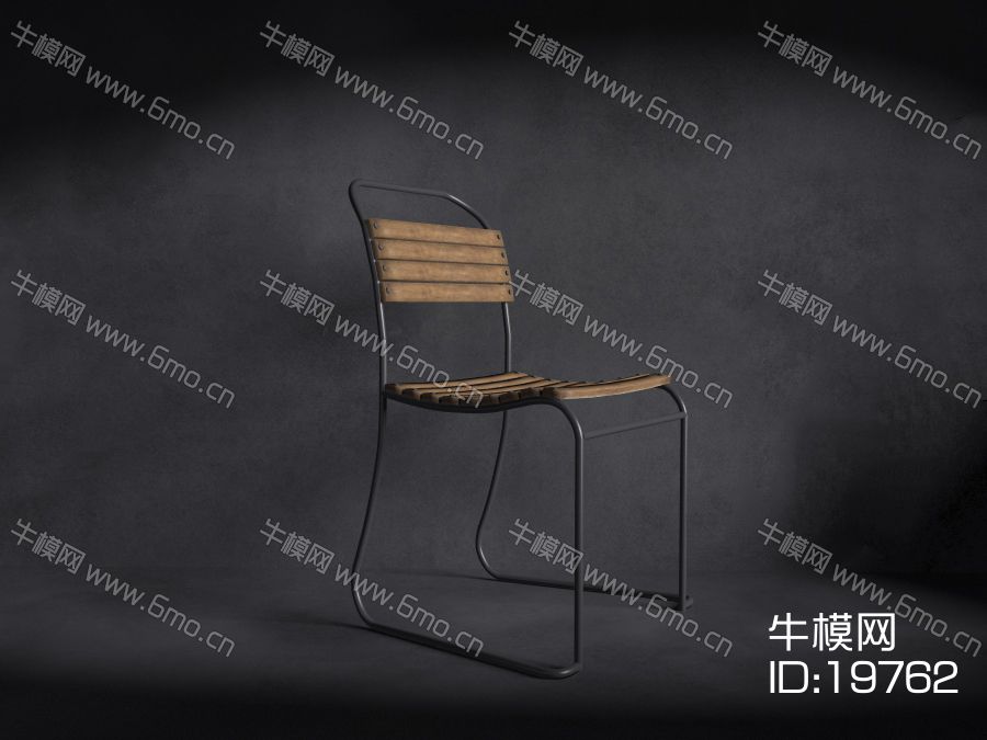 现代风格实木单人椅子