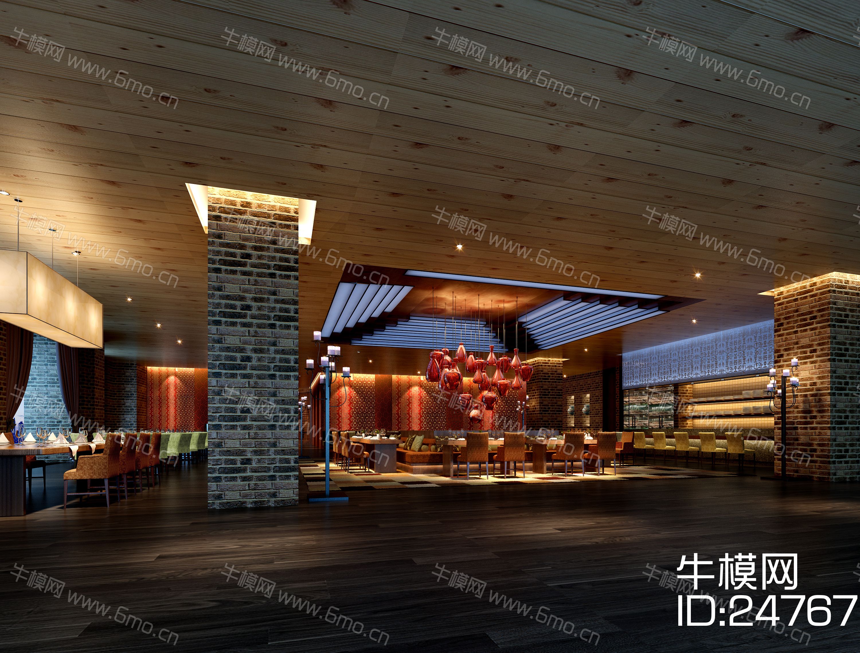 中式风格酒店餐厅
