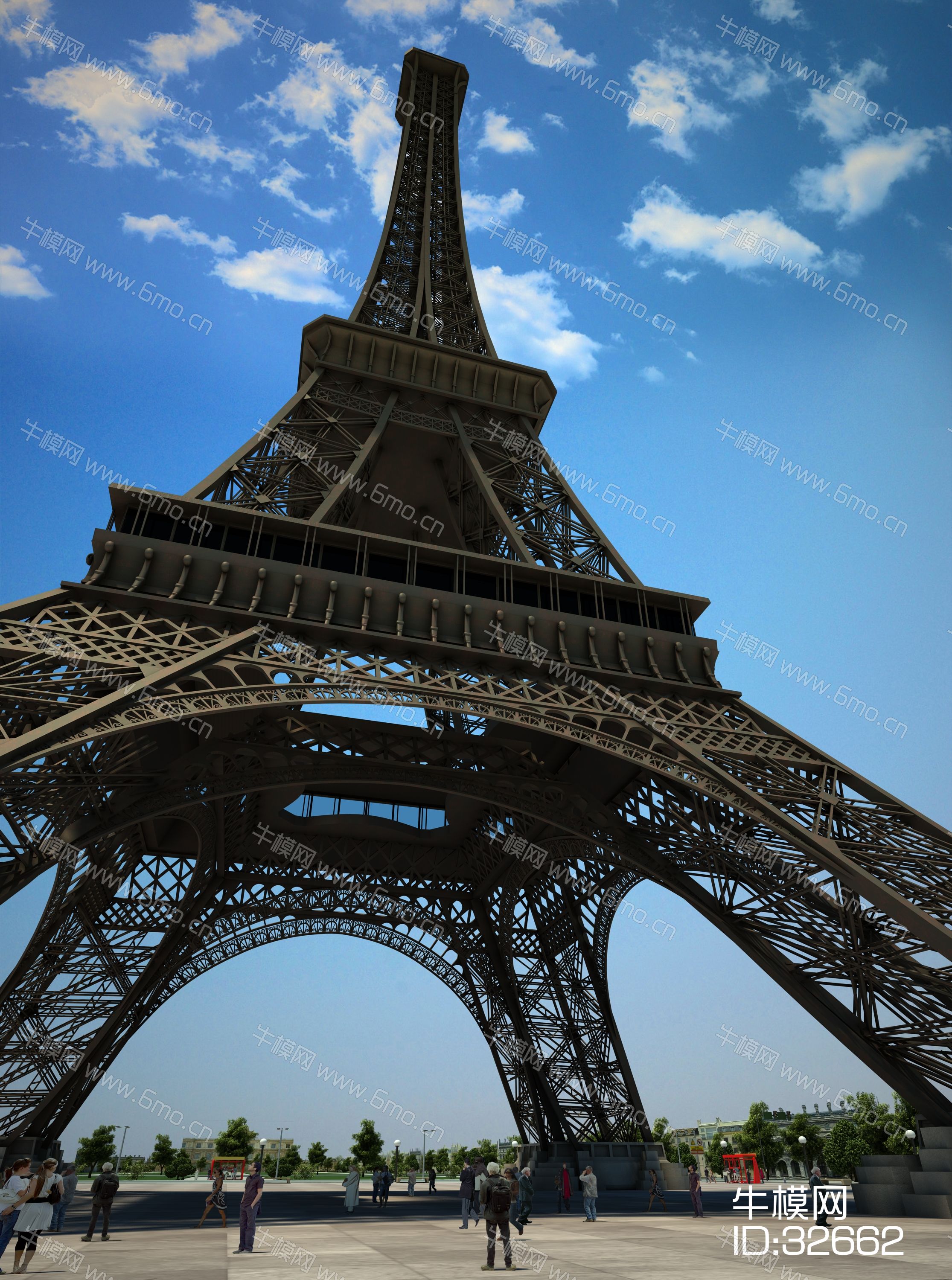 欧式巴黎铁塔