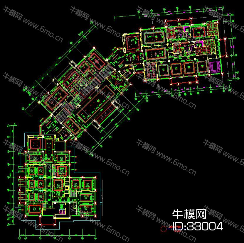 高级会所施工图