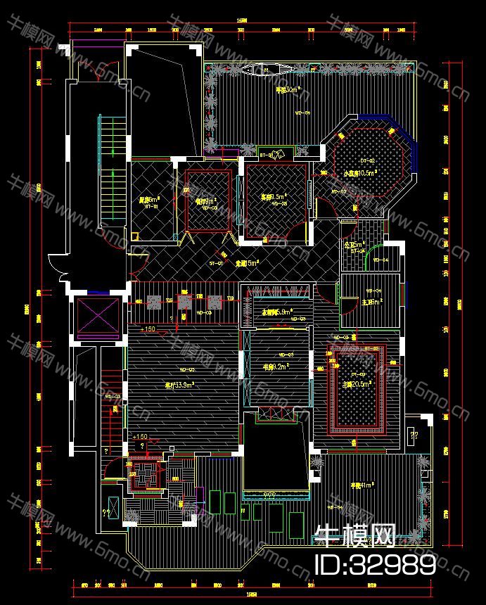 东南亚风格施工图