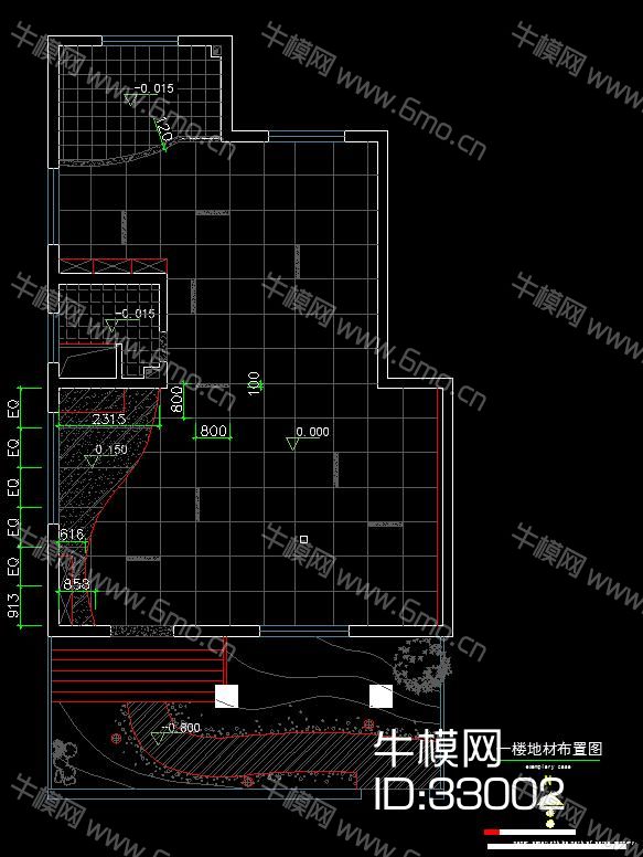 二层现代别墅施工图