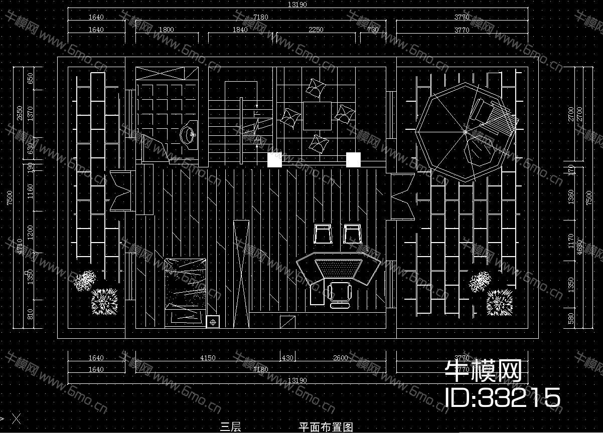 现代欧式施工图