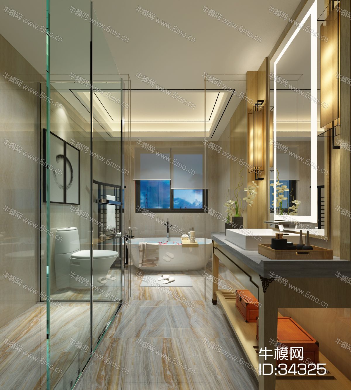 新中式风格卫浴