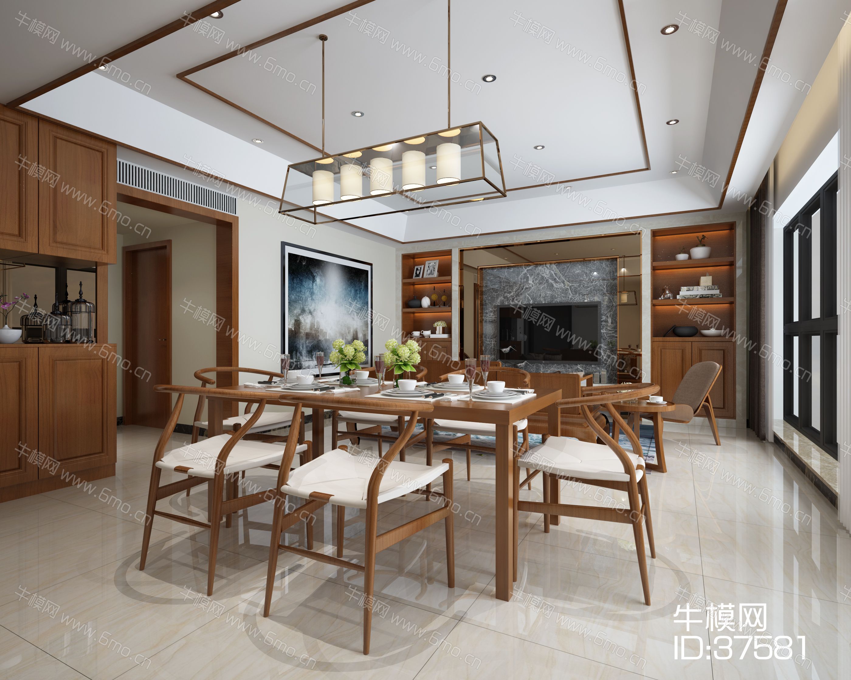 中式风格客厅