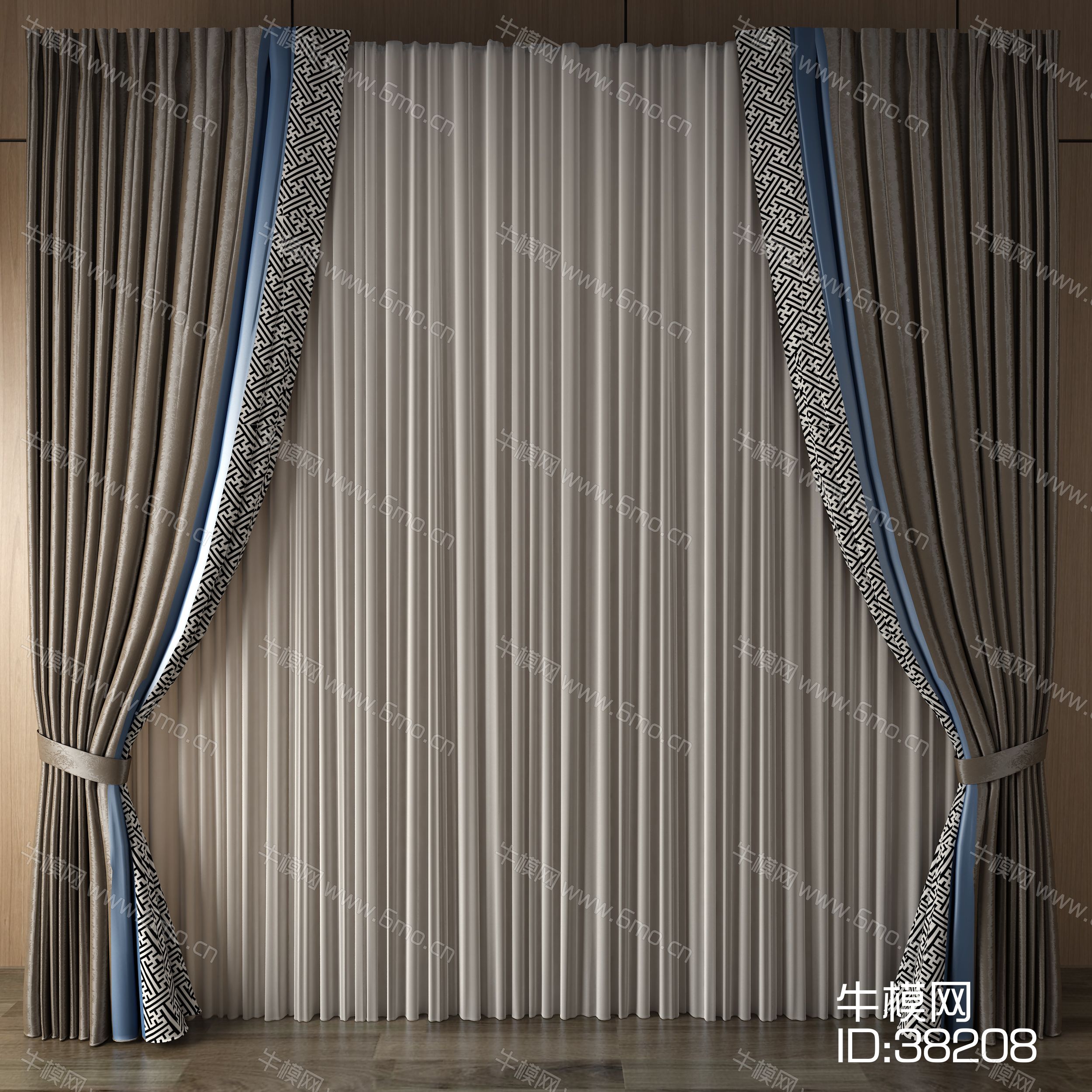 中式窗帘特点—中式窗帘的类型及特点介绍 - 舒适100网