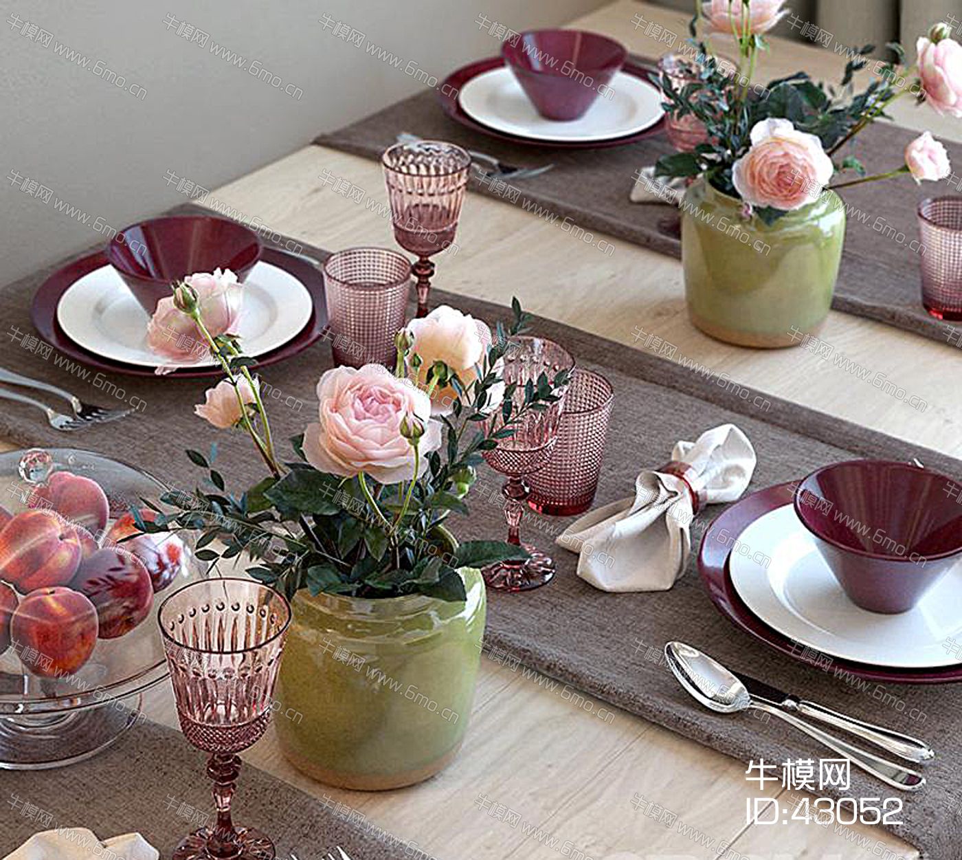 餐具餐桌精美饰品餐具花瓶果盘