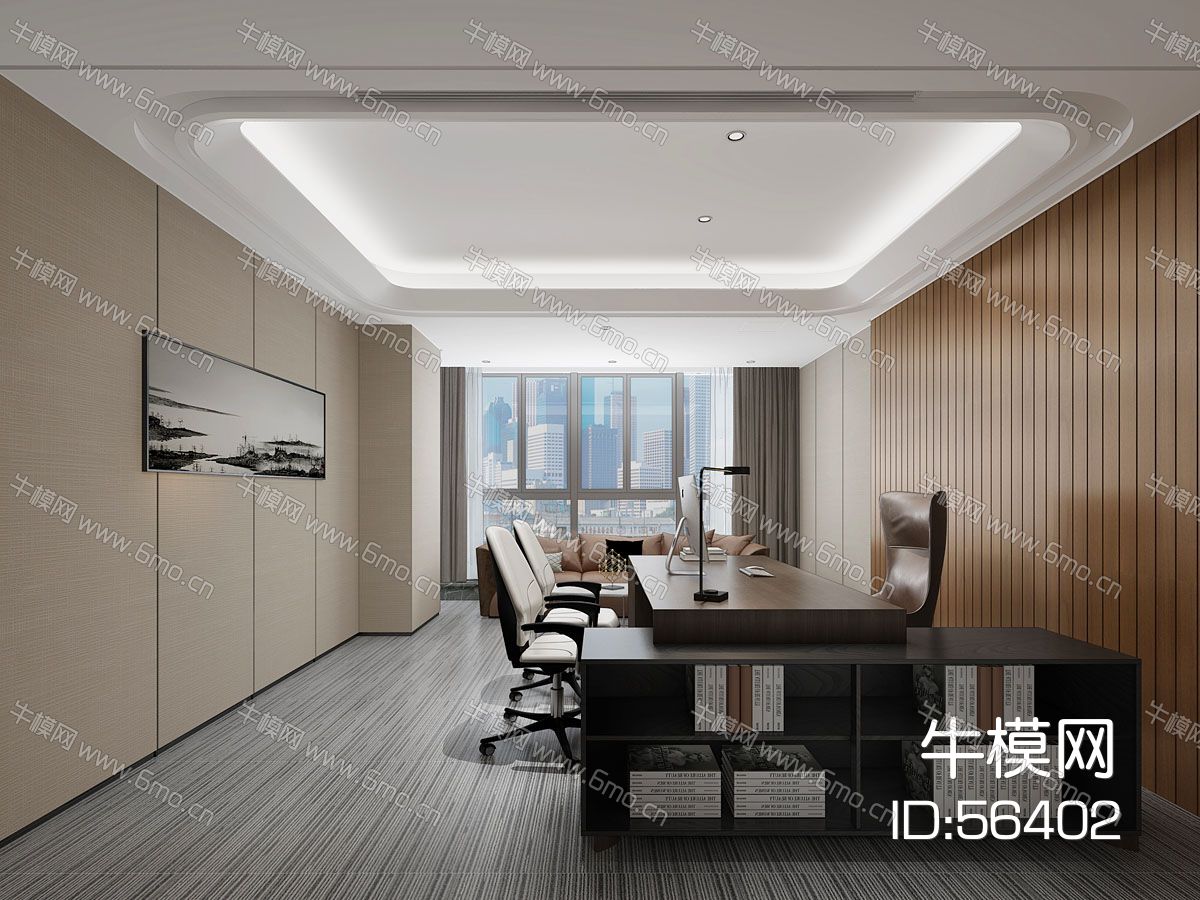 新中式总经理办公室