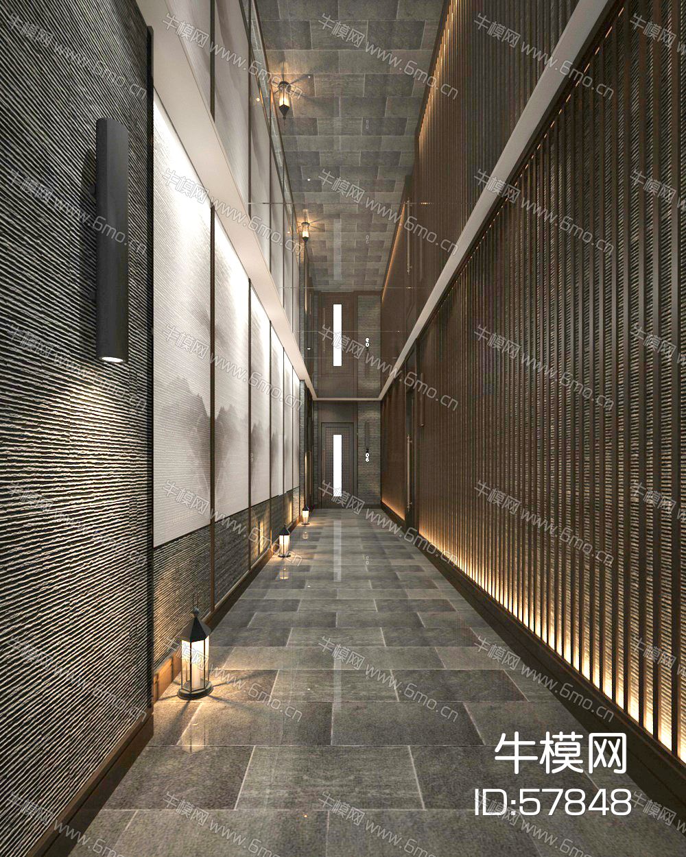 中式走廊