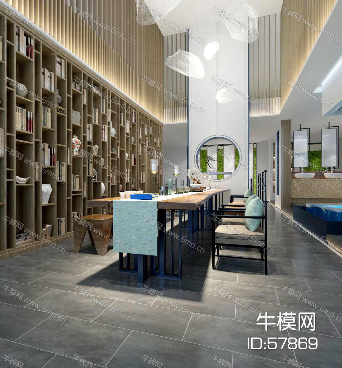 新中式风格茶楼