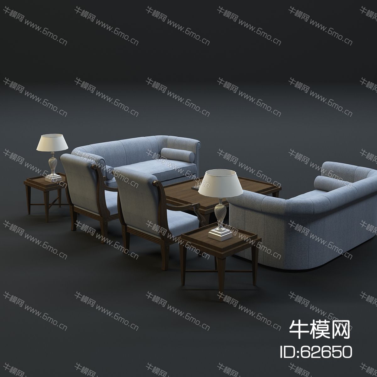 现代沙发茶几组合