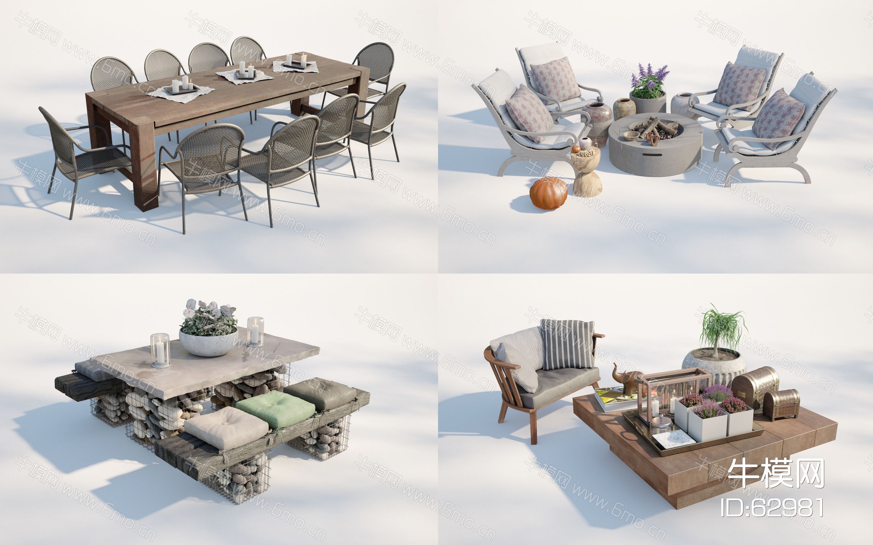 现代庭院小品，庭院餐桌椅，沙发茶几组合，庭院餐桌，休闲座椅，桌椅组合，园林景观小品