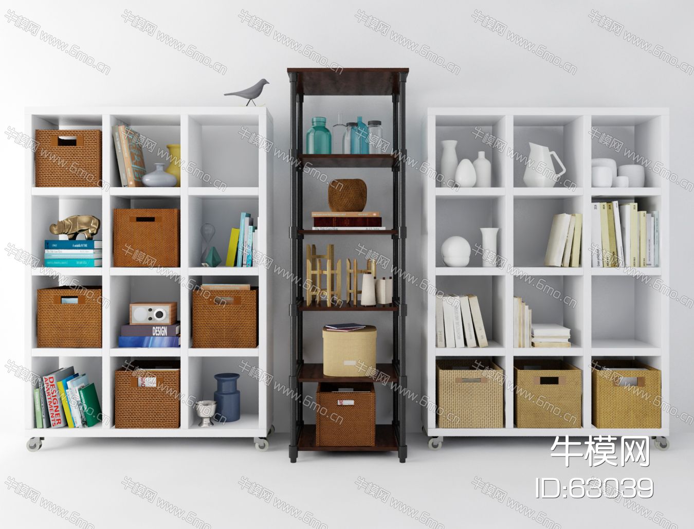 现代书柜，书架，边柜，墙柜，办公柜，装饰品，摆件