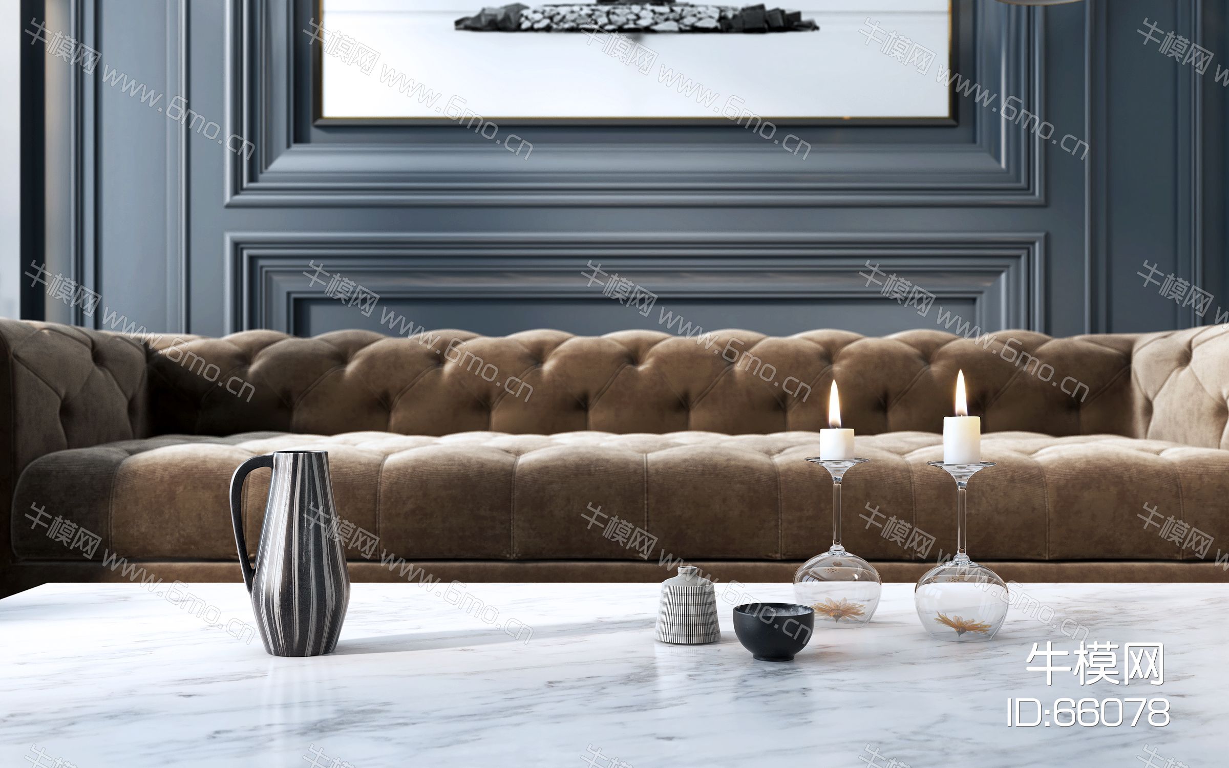 美式客厅沙发