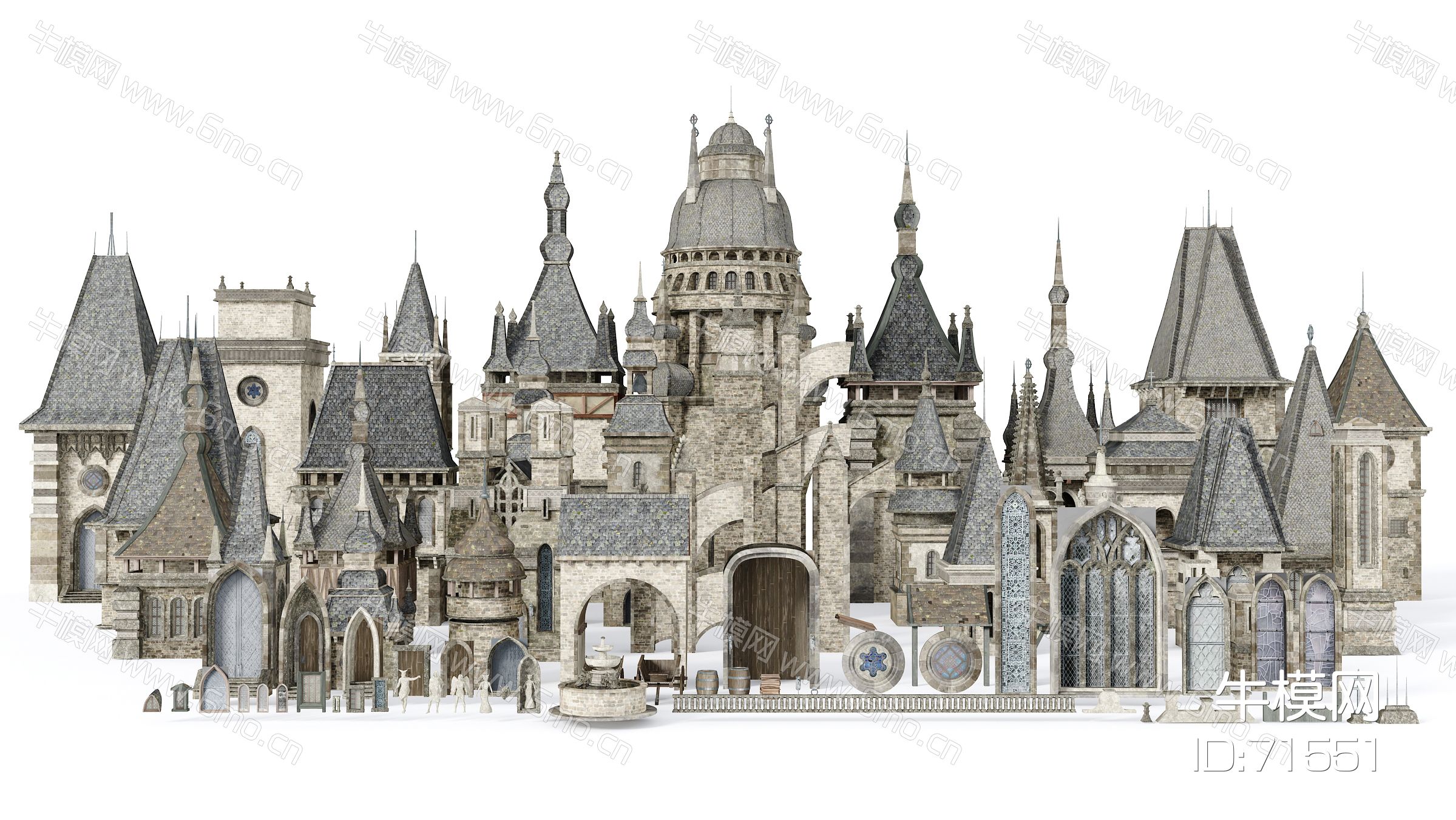 欧式古建筑配件，古城堡配件，欧式塔楼，古塔楼，中世纪古建筑，欧式城堡，欧式古建筑小品