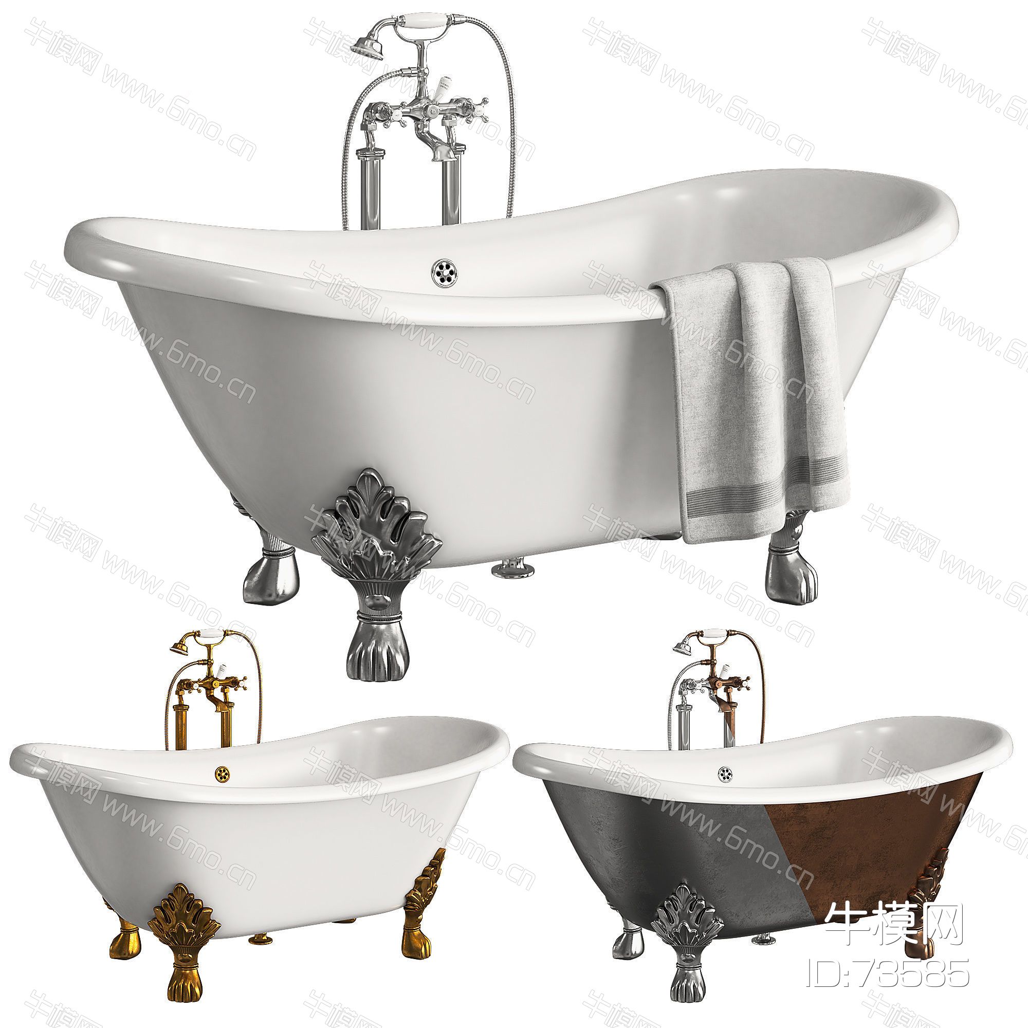 欧式浴缸
